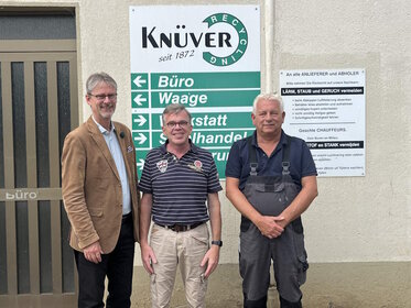 Besuch bei Knüver GmbH & Co. KG