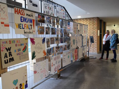 Auftakt der Interkulturellen Wochen - Statements Schüler