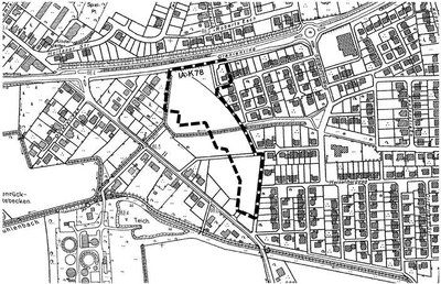 Flurkartenauszug BPlan 61a - Aufstellung