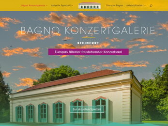 Homepage der Bagno-Konzertgalerie