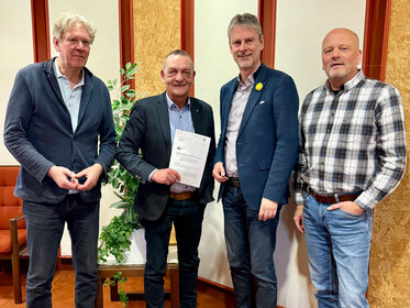 Förderbescheid Land NRW