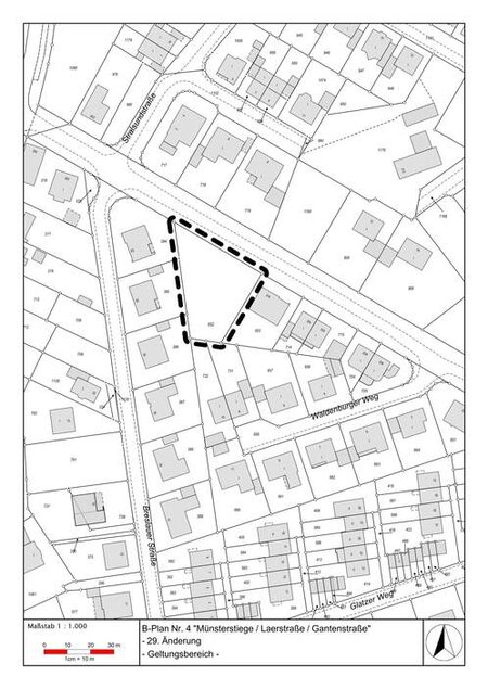 Flurkartenauszug BPlan 4 - 29. Änderung Flurkartenauszug BPlan 4 - 29. Änderung
