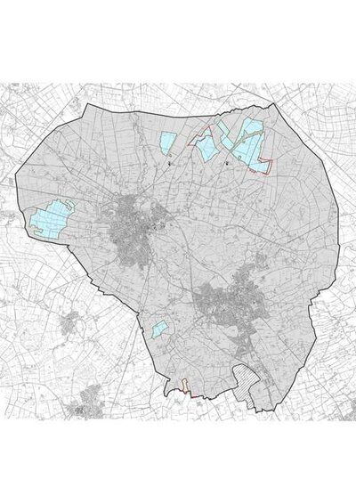 Übersichtsplan FNP - 84. Änderung