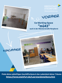 Leerstände sichtbar machen - Co-Working-Space "mü43"