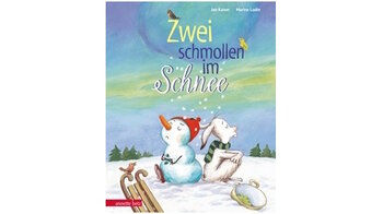 Zwei schmollen im Schnee