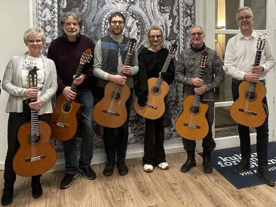 Gitarrenensemble für Erwachsene der Musikschule des KulturForumSteinfurt