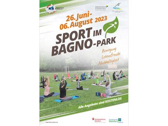 Sport im Park - Runter vom Sofa - Raus in den Bagno-Park