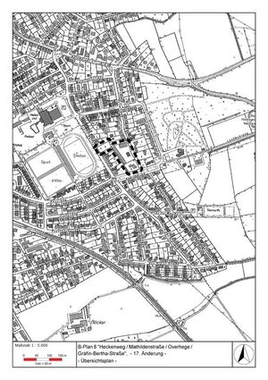 Übersichtsplan BPlan 8 - 17. Änderung