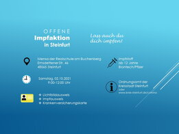 Impfaktion Steinfurt-Borghorst - Kreisstadt Steinfurt Impfaktion Steinfurt-Borghorst