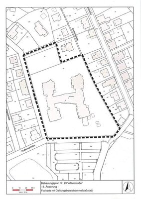 Flurkartenauszug BPlan 29 - 8. Änderung