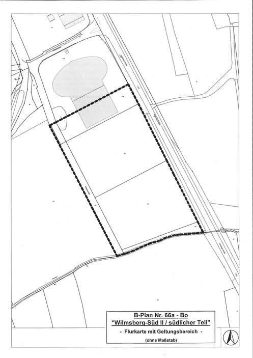 Flurkartenauszug BPlan 66a - Aufstellung Flurkartenauszug BPlan 66a - Aufstellung