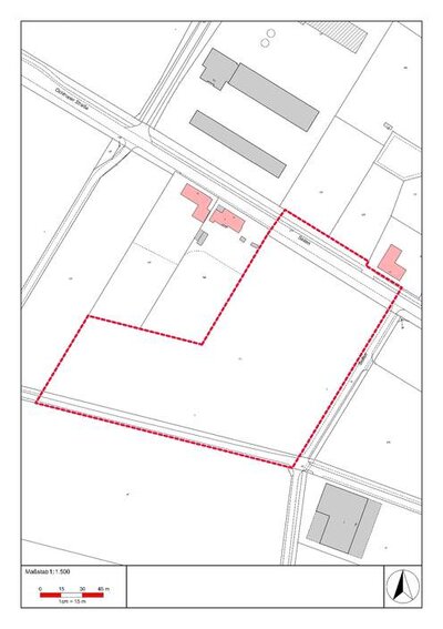 Flurkartenauszug BPlan 63b - Aufstellung