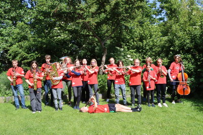 Schulorchester der Inselschule Borkum