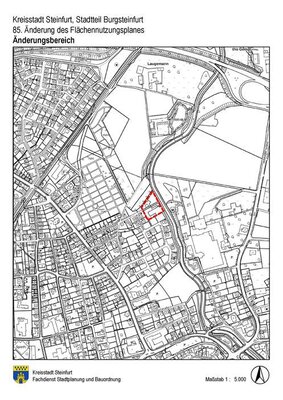 Flurkartenauszug FNP - 85. Änderung - Stadt Steinfurt Flurkartenauszug FNP - 85. Änderung
