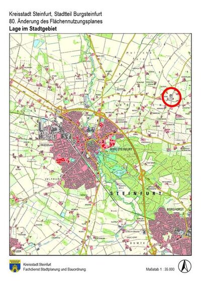 Übersichtsplan FNP - 80. Änderung