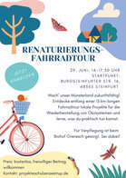 Renaturierungs-Fahrradtour