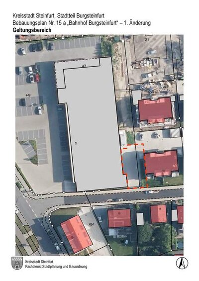 B-Plan 15a Flurkartenauszug