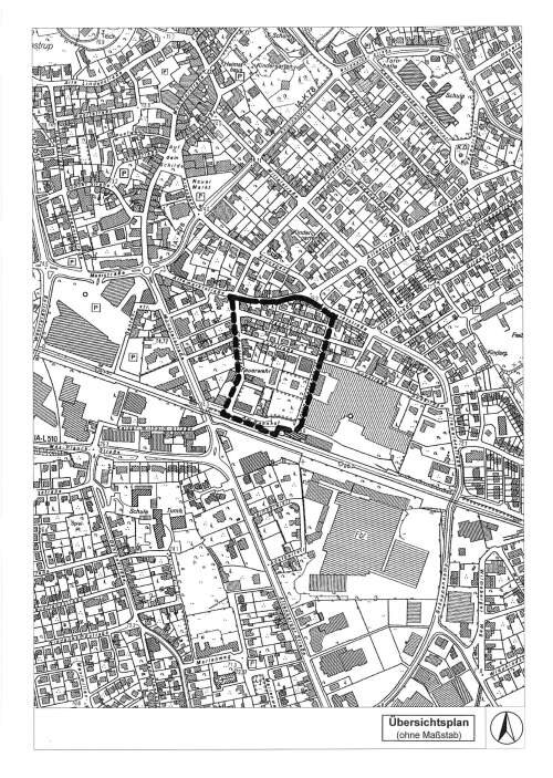 Übersichtsplan BPlan 48c - Neustraße-Ost