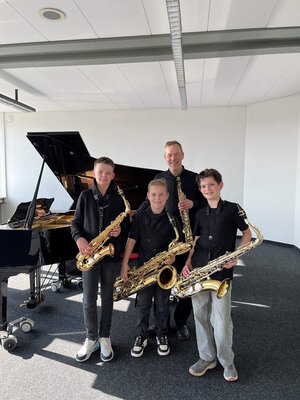 SaxominiXX3 der Musikschule im KulturForumSteinfurt