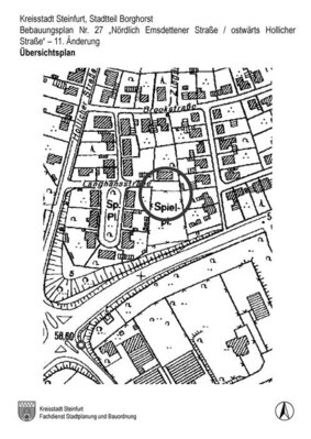Übersichtsplan BPlan 27 - 11. Änderung