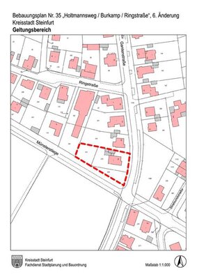 Flurkartenauszug BPlan 35 - 6. Änderung