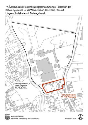 Flurkartenausschnitt FNP - 77. Aenderung